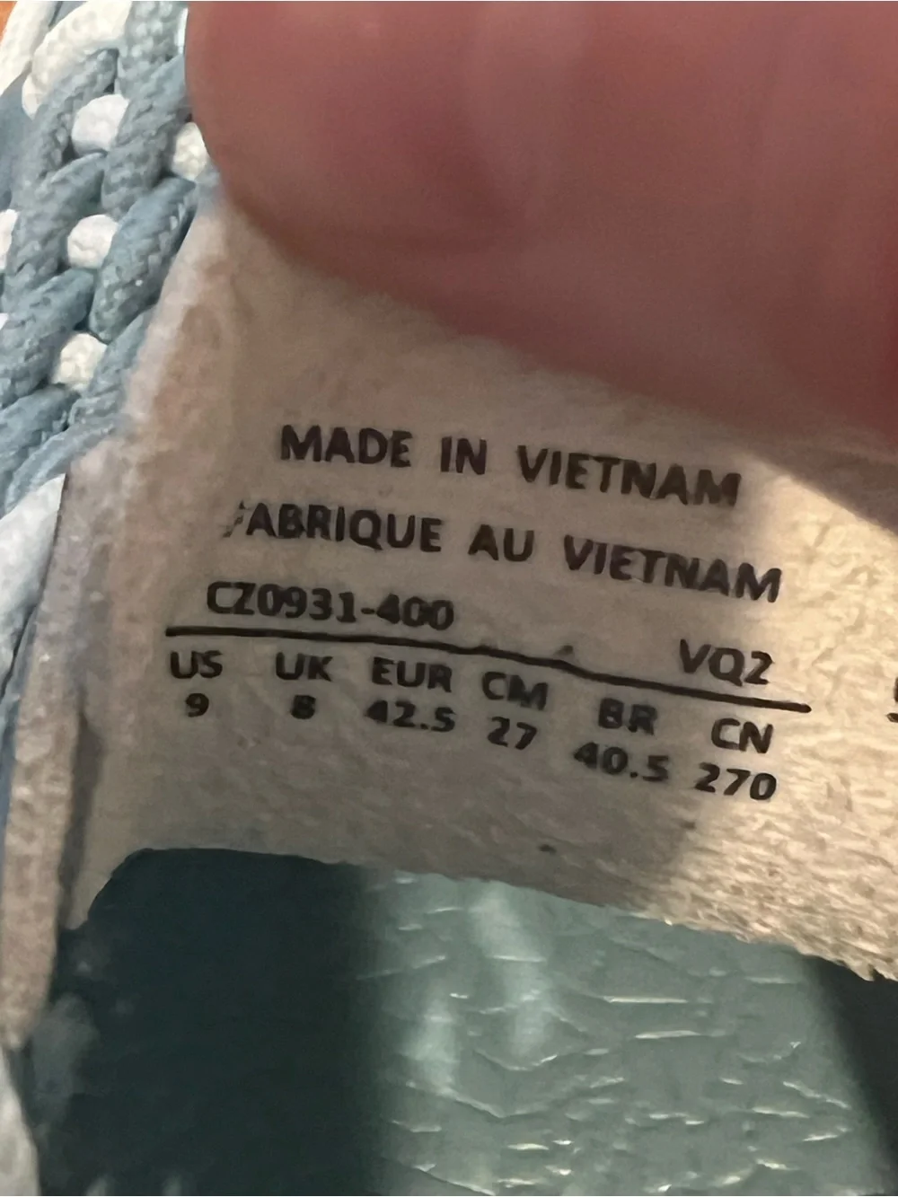 Nike Acg Watercat+ Denim Turquoise CZ0931-400 Men's Size 9 NEW W/O TAGS